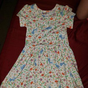 DotDotSmile ~ Easter bunnies Cap dress ~ size 2T ~ NWT